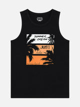 Men T-Shirt Round Neck Sleeveless