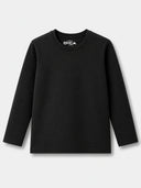 Girls 100% Cotton Round Neck Full Sleeve T-Shirt for Everyday Casual Wear and Regular Wardrobe Comfort - Pack of 1