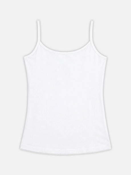 Girls Cotton Camisole Dori Neck Sleeveless
