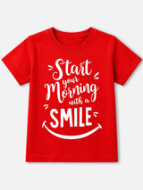 Girls 100% Cotton Printed Round Neck Half Sleeve T-Shirt for Everyday Casual Wear and Regular Comfort