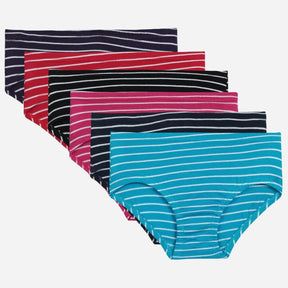Girls Panty Lycra Waistband Pack of 6 - Bodycare