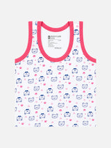 Baby Boys Round Neck Vest with Sleeveless Design for Comfortable Innerwear Use and Everyday Essentials - Pack of 6