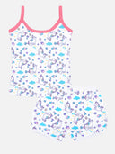 Girls 100% Cotton Top and Bottom Clothing Set for Comfortable Casual Wear, Easy Styling and Everyday Outfits