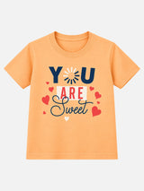 Girls Cotton Round Neck Half Sleeves T-Shirt for Casual Wear, Easy Movement and Everyday Wardrobe Use