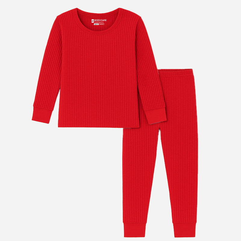 Quilt Bodycare Antibacterial Unisex Round Neck full Sleeves Thermal Top & Pajami Set
