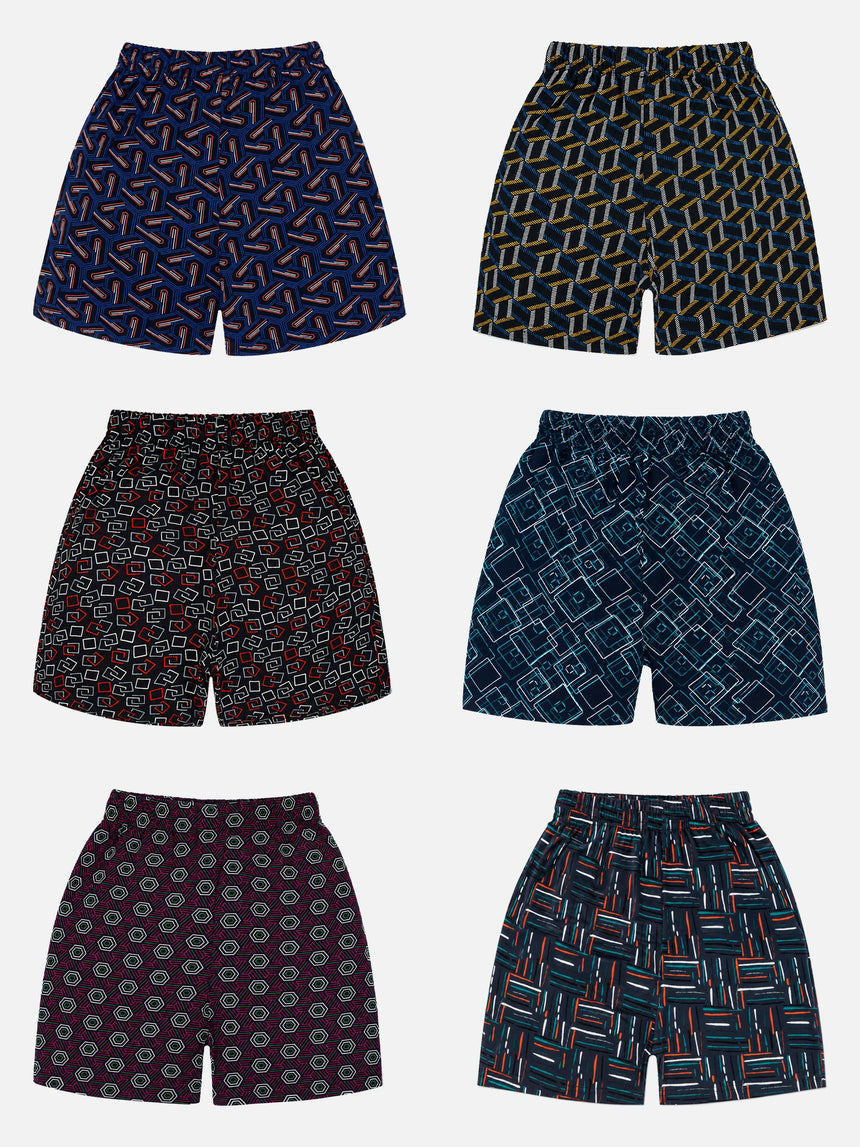 Boys Shorts Pack of 6