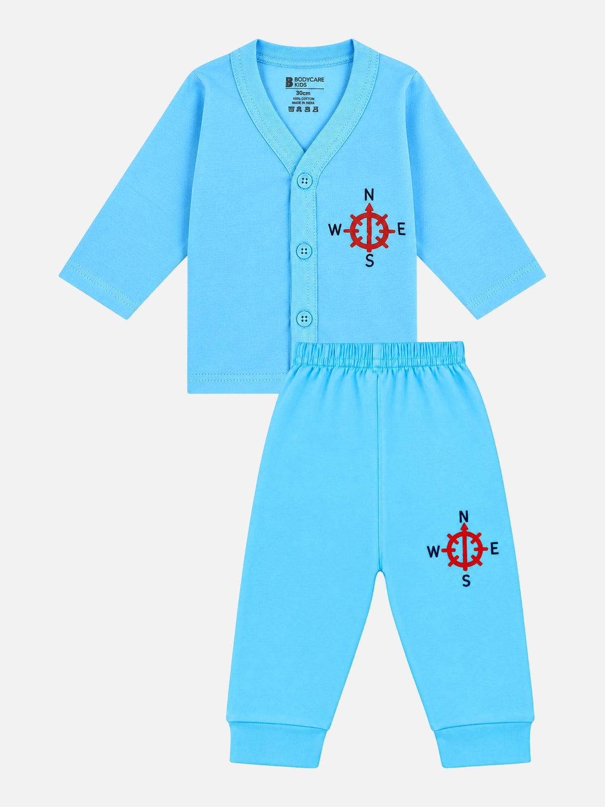 Unisex Printed Vest and Pajami Set for Everyday Comfort, Lounge Wear, Sleepwear Essentials and Regular Use