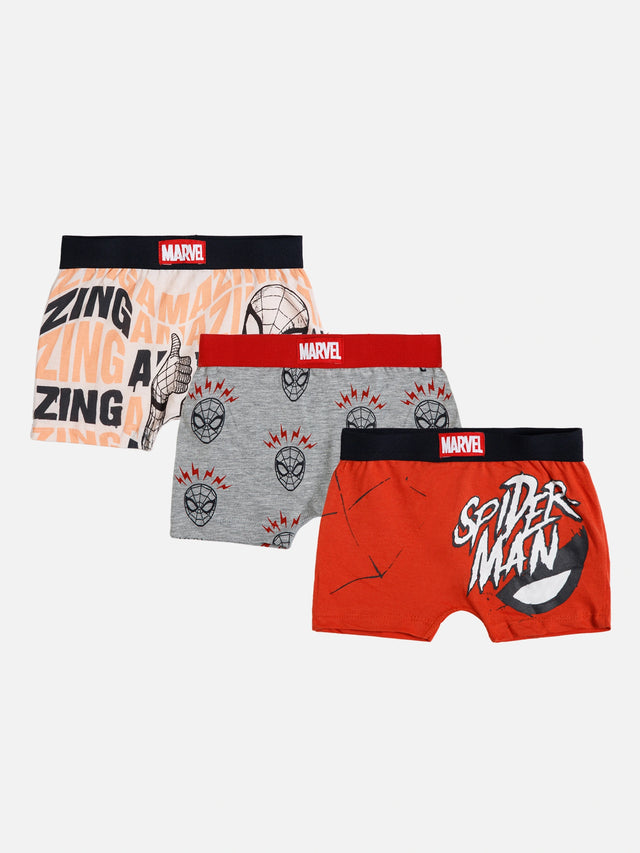 Boys Cotton Trunk with Top Elastic for Everyday Innerwear Comfort and Multipack Wardrobe Use - Pack of 3