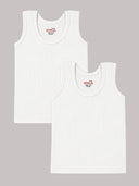 Unisex Round Neck Sleeveless Thermal Top for Warm Innerwear Comfort, Easy Winter Layering and Regular Use - Pack of 2