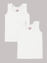 Unisex Round Neck Sleeveless Thermal Top for Warm Innerwear Comfort, Easy Winter Layering and Regular Use - Pack of 2