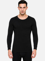 Men Antibacterial Thermal Top with Crew Neck and Full Sleeves for Winter Base Layering and Cold-Weather Comfort - Pack of 1