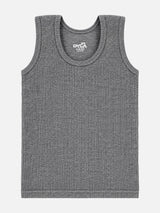 Unisex Round Neck Sleeveless Top with Clean Basic Styling, Comfortable Essential Wear and Regular Wardrobe Use