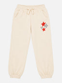 Girls Cotton Blend Track Pant with Regular Fit for Casual Wear, Lounge Comfort and Easy Everyday Movement - Pack of 1