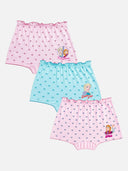 Girls Frozen Bloomer Pack of 3