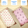 All Over Print Fitted Cot Sheet Pack of 2 - Bodycare