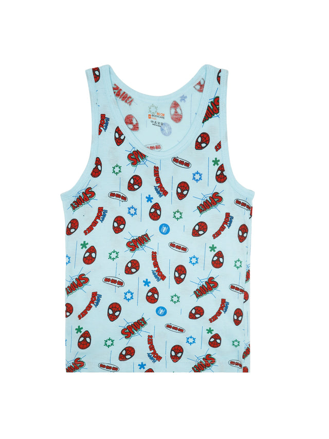 Boys 100% Cotton Round Neck Sleeveless Innerwear Vest for Everyday Comfort and Regular Use - Pack of 3