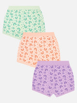 Unisex 100% Cotton Bloomer with Lycra Band for Everyday Innerwear Comfort and Baby Essentials - Pack of 3