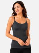 Women 100% Cotton Camisole Style Thermal Top with High Warmth Comfort and Winter Innerwear Essential