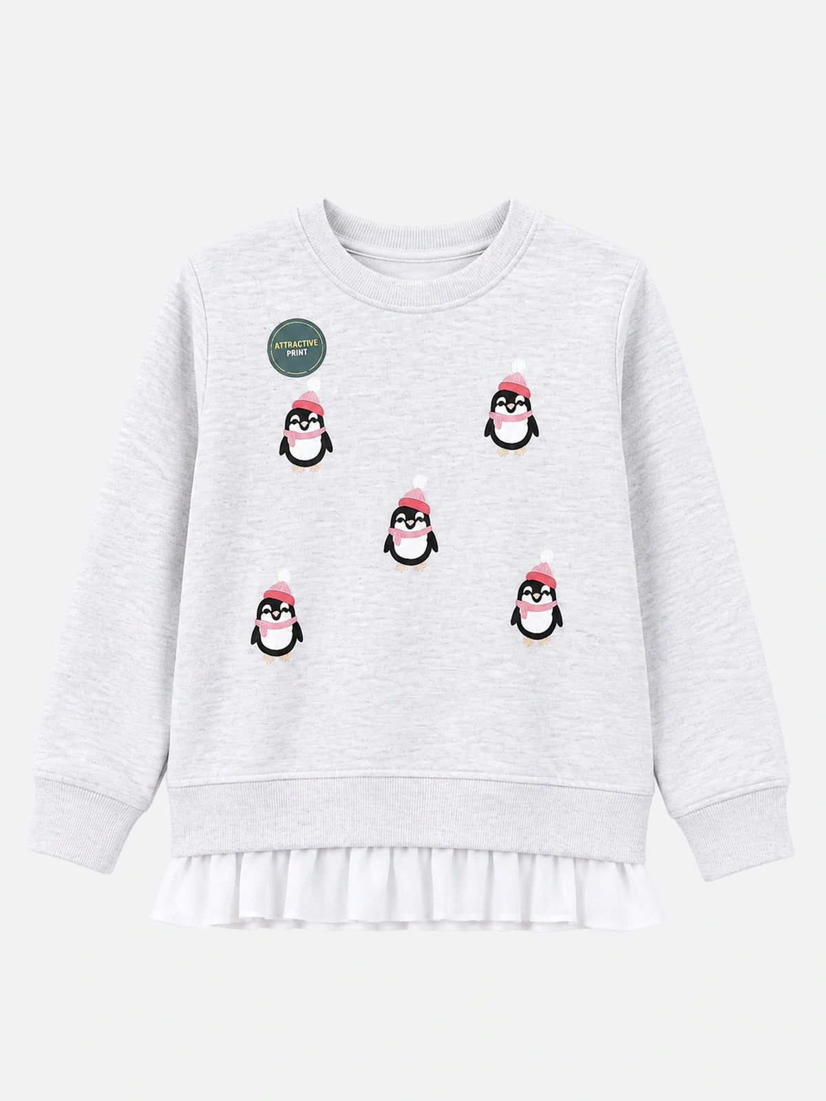 Girls Sweatshirt for Casual Wear, Everyday Comfort, Easy Styling and Regular Wardrobe Essentials for Outings