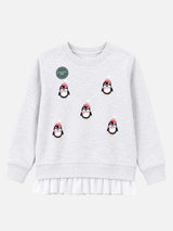 Girls Sweatshirt for Casual Wear, Everyday Comfort, Easy Styling and Regular Wardrobe Essentials for Outings