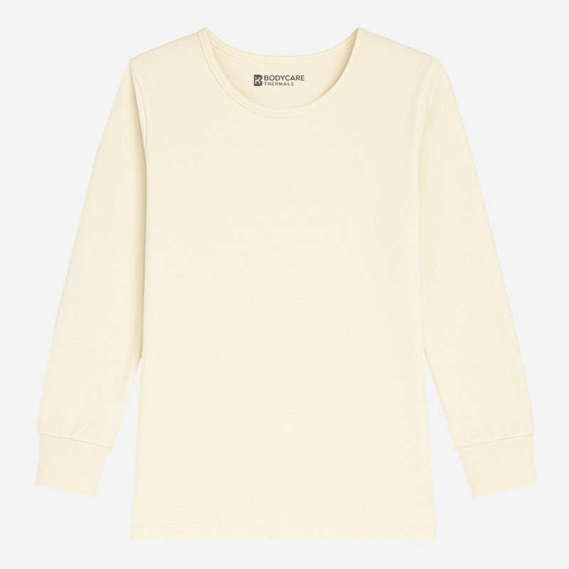 Ayaki Thermal Unisex Top Round Neck Full Sleeves Solid