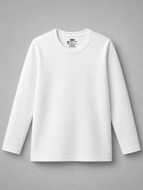 Girls Cotton T-Shirt Round Neck Full Sleeves Pack of 1