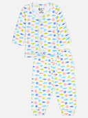 Unisex Front Open Thermal Suit with Cotton Rich Comfortable Stretch Fabric for Baby Winter Layering and Easy Dressing