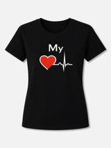 Women Cotton T-Shirt Round Neck Half Sleeves Pack of 1