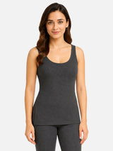 Women Sleeveless Thermal Top with Round Neck Design for Winter Base Layering, Cold-Weather Comfort and Everyday Innerwear - Pack of 1