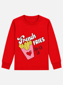 Girls Printed Round Neck Full Sleeve T-Shirt for Casual Wear, Comfortable Coverage and Regular Wardrobe Use - Pack of 1