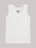 Unisex Sleeveless Thermal Top with Round Neck Design for Winter Base Layering and Cold-Weather Innerwear Comfort