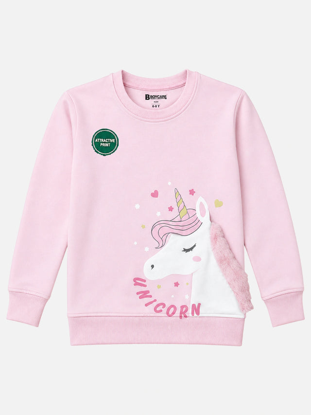 Girls Sweatshirt for Casual Wear, Warm Layering Comfort, Everyday Use and Practical Wardrobe Essentials