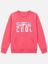 Girls Round Neck Full Sleeve Sweatshirt with Clean Casual Styling for Everyday Comfort and Regular Seasonal Wear