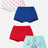 Girls 100% Cotton Boyshorts Inner Elastic Pack of 4 - Bodycare