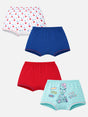 Girls 100% Cotton Boyshorts Inner Elastic Pack of 4 - Bodycare