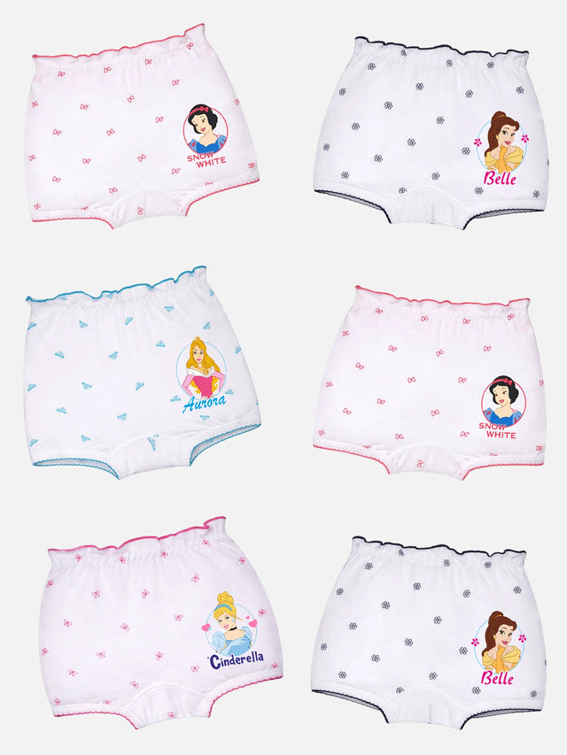 Girls Princess Bloomer Pack of 6 - Bodycare