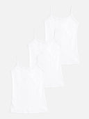 Girls Vest Round Neck Sleeveless Pack of 3 - Bodycare