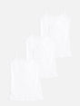 Girls Vest Round Neck Sleeveless Pack of 3 - Bodycare