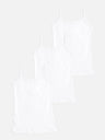 Girls Vest Round Neck Sleeveless Pack of 3 - Bodycare