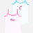 Girls 100% Cotton Vest Round Neck Dori Neck Pack of 2 - Bodycare