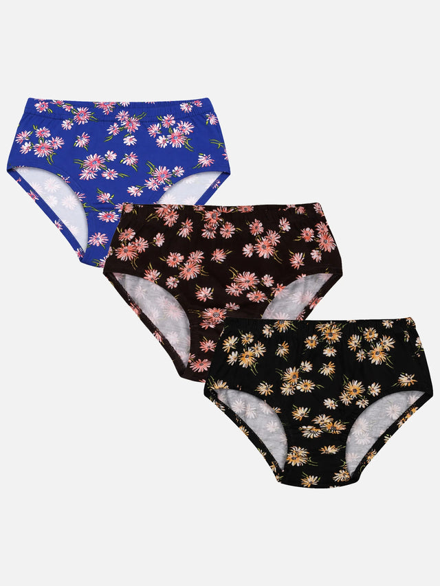 Girls Panty Inner Elastic Pack of 3 - Bodycare