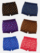 Unisex 100% Cotton Bloomer Lycra Waistband Pack of 6 - Bodycare
