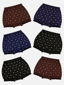 Unisex Cotton Spandex Bloomer Lycra Waistband Pack of 6 - Bodycare