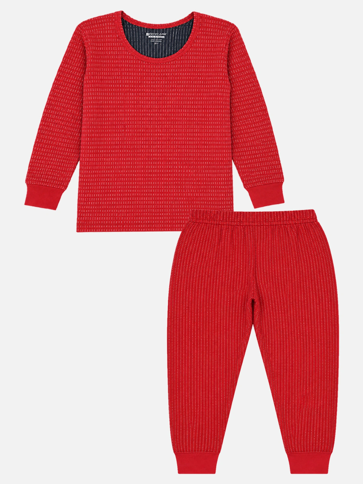 Unisex Kids Thermal Top and Bottom Set for Winter Comfort, Warm Base Layer Wear and Everyday Cold Weather Use