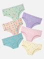 Girls Panty Inner Elastic Pack of 6 - Bodycare