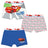 Boys Cars Trunk Top Elastic Pack of 3 - Bodycare