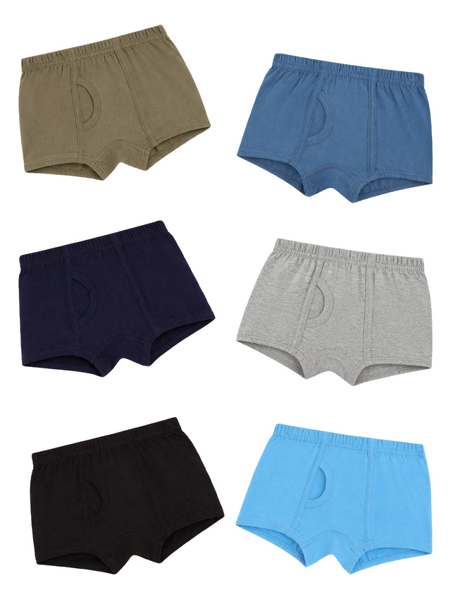 Boys Trunk Inner Elastic Pack of 6 - Bodycare