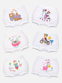 Unisex Cotton Spandex Bloomer Stretch Lycra Band Pack of 6 - Bodycare