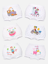 Unisex Cotton Spandex Bloomer Stretch Lycra Band Pack of 6 - Bodycare