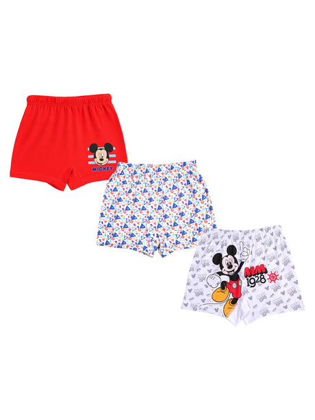 Boys Mickey & Friends Trunk Inner Elastic Pack of 3 - Bodycare